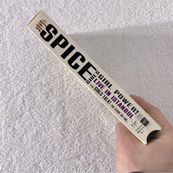 Vintage Girl Power Spice Girls Live In Istanbul VHS Tape - Picture 8 of 11